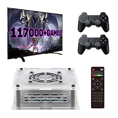 Kinhank Super Console Arcade Game Console,Arcade Stick X3 with 50000+  Game,360° 3D Joystick,Retro Game Console with 3 System,Compatible with