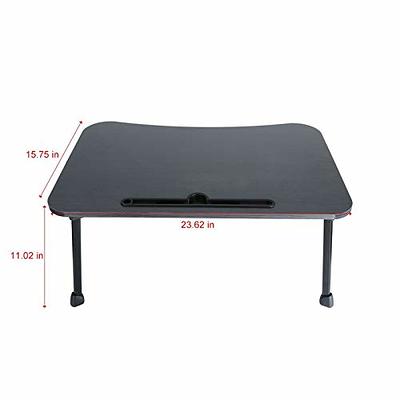  KEEKR Bed Tray Table with Adjustable Height, Foldable
