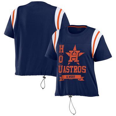 MLB Houston Astros Men's Long Sleeve Henley Jersey - S