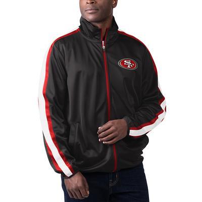 Men's G-III Sports by Carl Banks Black/Scarlet San Francisco 49ers Full-Zip  Track Jacket - Yahoo Shopping