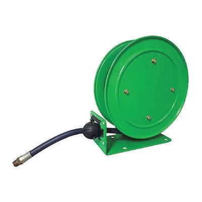 Reelcraft Spring Return Hose Reel, 3/8 in Hose Dia., 100 ft Length, 300 psi  81100 OLP