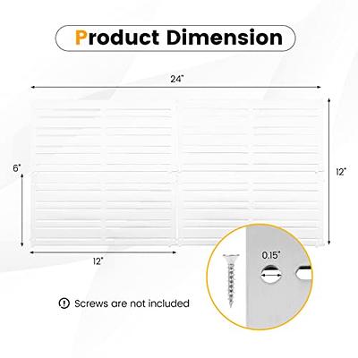 S AFSTAR 4PCS Magnetic Tool Pegboard, Wall-Mounted Metal Tool Organizer  with 32 Magnetic Strips, Space-Saving Wall Organizer Panel Tool Hanging  Board for Garage Repair Shop & Warehouse, Silver - Yahoo Shopping