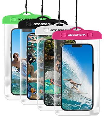 SYNCWIRE Waterproof Phone Pouch [2-Pack] - Universal IPX8 Waterproof Phone  Case Dry Bag with Lanyard Compatible with iPhone 15/14/13/12/11 Pro Max SE