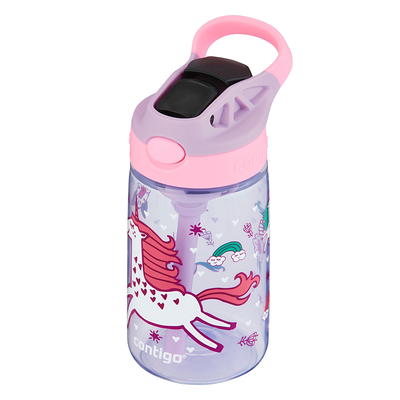 Contigo Kids Water Bottle with AUTOSPOUT Straw Lid Purple Orchid, 20 fl oz.  