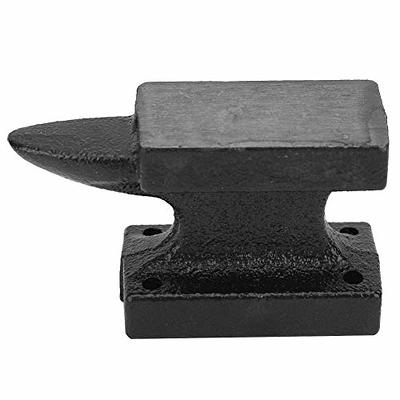 Steel Bench Block with Rubber Base 2-1/2 x 1 Jewelry Forming Tool