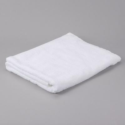 Lavex Economy 12 x 12 Cotton Wash Cloth with Overlock Stitch 1 lb. -  12/Pack