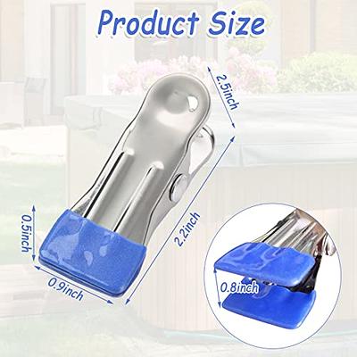 Poolzila Heavy Duty Snap Hook for Pool Cover, Stainless Steel