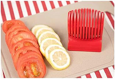 Tomato Slicer Tool, Lemon Cutter Tool, Lemon Slicer Holder, Tomato