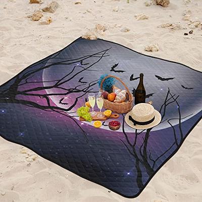 Exclusivo Mezcla Waterproof Picnic Blankets 3-Layer 60x80 Inches Large  Sandproof Beach Blanket Foldable Outdoor Blanket for Camping on Grass  Picnic