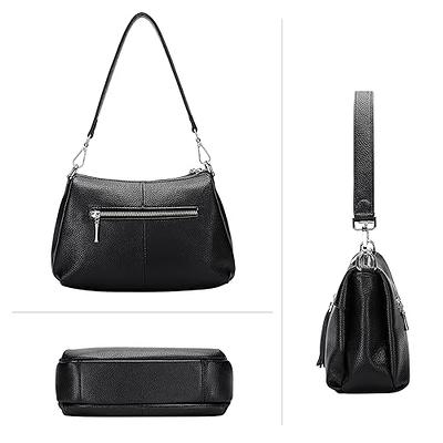 OVER EARTH Womens Handbags Soft Leather Hobo Shoulder Bag Ladies