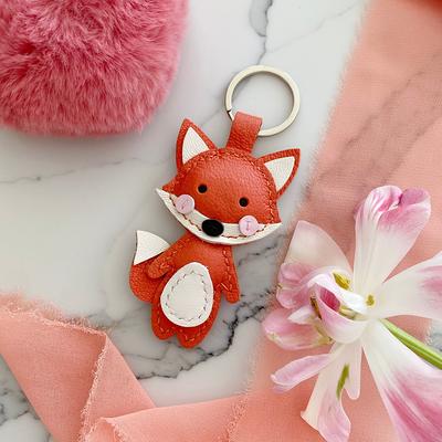 Bee Fox Design Genuine Leather Keychains For Aftermarket Key Fob Stylish  Bag Charms Pendants For Men And Women From Yambags, $2.85