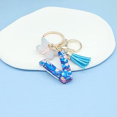 Suweibuke Cute Beige Key Chains for Women Girls, Initial Letter Keychains  with White Tassel, Charms for Key Handbags Backpacks (M) - Yahoo Shopping