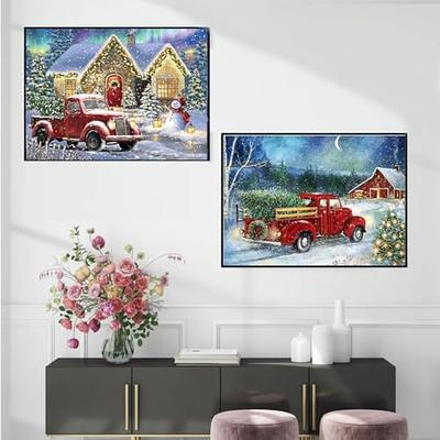 OFRKE 2-Piece Christmas Diamond Painting Kits for Beginner,5D Red Truck Diamond  Art Kits,Winter Snowman Gem Art DIY Paint by Full Round Drill Diamonds,Home  Wall Decor 12x16 - Yahoo Shopping