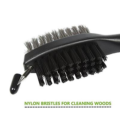 Golf Club Cleaning Brush & Groove Cleaner-2 FT Retractable Zip Lined  Portable