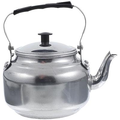 Tea Kettle, Toptier Teapot Whistling Kettle with Wood Pattern Handle Loud  Whistle, Food Grade Stainless Steel Tea Pot for Stovetops Induction Diamond  Design Water Kettle, 2.7-Quart Dark Green - Yahoo Shopping