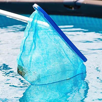 LEVOTIYER Swimming Pool Leaf Skimmer Net - 8.5 Wide x 14.5 Long