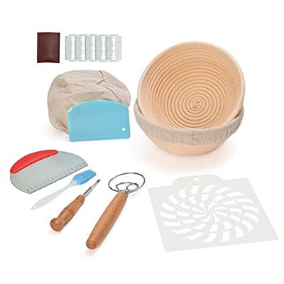 Bread Proofing Basket Set, Sourdough Bread Baking Supplies, Sourdough  Proofing Basket For Sourdough, Bread Making Kit, Baking