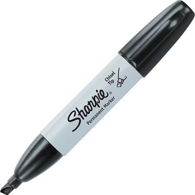 Sharpie Permanent Markers, Chisel Tip, Assorted Metallic, 6/Pack