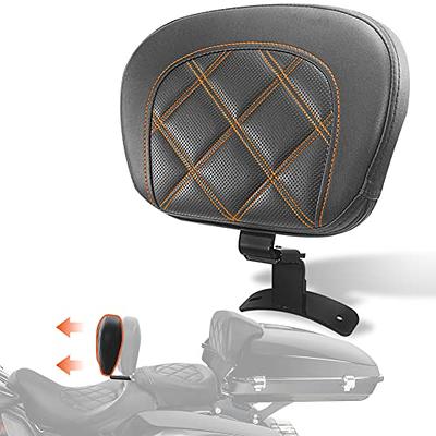 HCmotorku Motorcycle Detachable Passenger Backrest Rear Sissy Bar