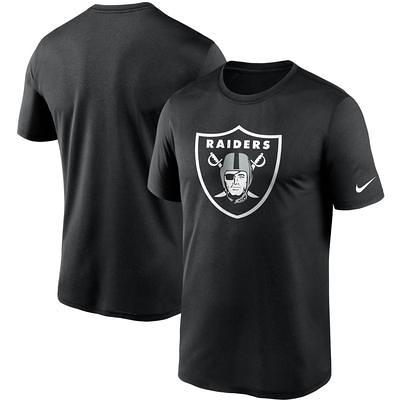 Men's Nike Black Las Vegas Raiders Sideline Performance Long Sleeve Hoodie T-Shirt Size: Small