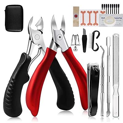 14 Pcs Toenail Clippers for Thick Nails, Ingrown Toenail Clippers Kit,  Stainless Steel Toenail Removal Set, Professional Ingrown Toenail Treatment  Tools for Men & Women - Yahoo Shopping