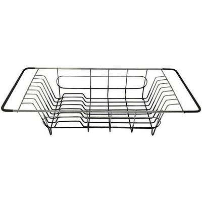 Adjustable Stainless Steel Dish Rack - Yahoo Shopping