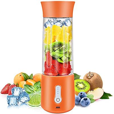  Portable Blender, Type-C Rechargeable Travel Juicer