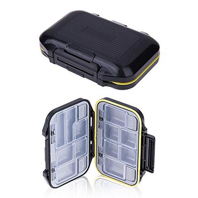 Multifunction 2 Layer Transparent Plastic Portable Kit Tackle Jewelry Tool Box  Storage Case Small