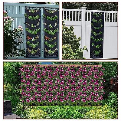 Hanging Planters,7 Pockets Large Vertical Garden Wall Planter Grow