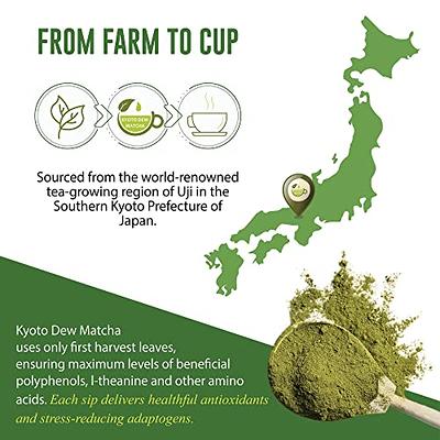 Matcha Organics - Premium Ceremonial Grade Matcha Green Tea Powder -  Authentic 1st Harvest Japanese Green Tea - USDA & JAS Organic - Perfect for