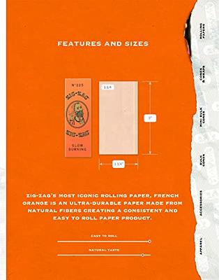  Zig-Zag Rolling Papers - 1 1/4 French Orange Rolling