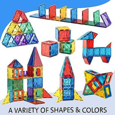 Magnetic Shapes House and Rocket - Imagination Magnets Educational Toys -  Fun Shapes and Colors 