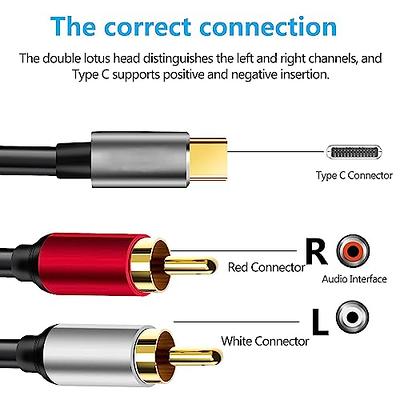 3.5mm to RCA Camcorder Handycam AV Audio Video Output Cable, 3.5mm 1/8  TRRS to 3 RCA Male Plug AUX Cable Cord for TV,Smartphones,MP3