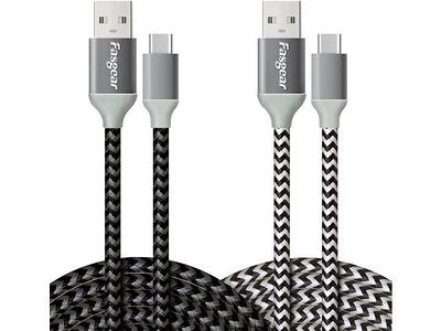 etguuds Extra Long USB C to USB C Cable [ 16ft/5m PD 60W Type C to Type C  Cable Fast Charge, Durable Double Braided Nylon USB-C to USB-C Charger