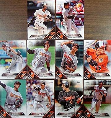 Baltimore Orioles 2023 Topps Complete 24 Card Team Set with 5 Rookie C