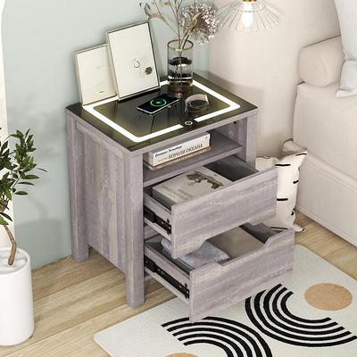 IRIS 11.88 in. W x 8.13 in. H Gray Stackable Storage Single Drawer