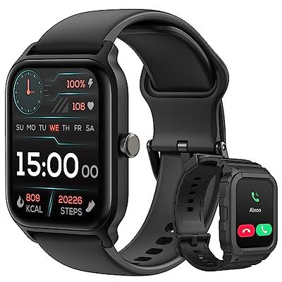TOOBUR Fitness Tracker Watch with Heart Rate/Blood Oxygen/Sleep  Tracker/IP68 Waterproof, Activity Tracker with Pedometer Step Counter,  Health Watch