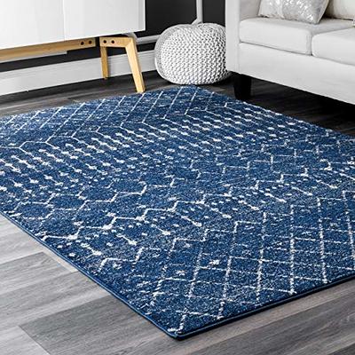 Maples Rugs Caprice Boho Medallion Hallway Entryway Non Skid Runner Rug  [Made in USA], Blue, 2' x 6' - Yahoo Shopping