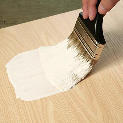 MingQiEven 3 Pcs Trim Brush 0.75 inch Small Paint Brush Round Trim Brush Corner Paint Brush for House Wall Edges Coloring of