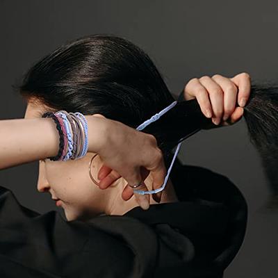 3pcs/set Women's Metal Chain Elastics Hair Ties Bracelet Jewelry Fashion Ponytail  Holder Hair Scrunchies Hair Accessories - Hair Ties - AliExpress