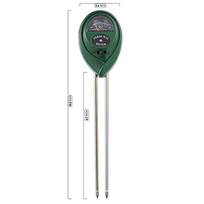 Cubilan 4 in 1 Soil Moisture Meter, PH Meter/Sunlight Intensity