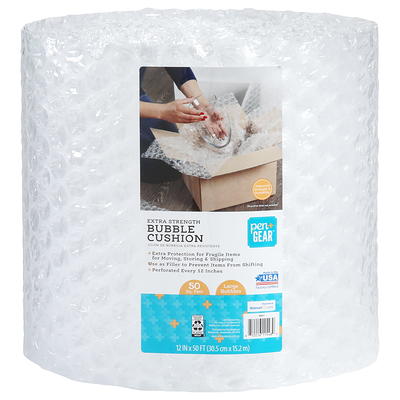 50 Foot Bubble Wrap® Roll! 3/16 (Small) Bubbles! 12 Wide! Perforated  Every 12