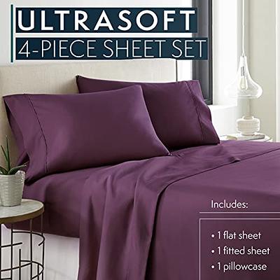 Queen Sheet Set - 6 Piece Iconic Collection Bedding Sheets & Pillowcases -  Hotel Luxury, Ultra Soft, Cooling Bed Sheets - Deep Pocket up to 16 inch - 6  PC (Queen, White Extra Pillow Cases)