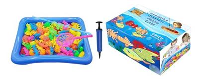 Lehoo Castle Bath Toys, Magnetic Fishing Game For Bath, 4 Pcs Wind Up  BathToys, Shower Bathtub Toys