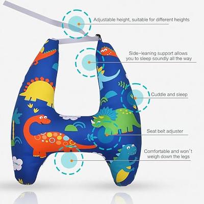 Car Seat Pillow Neck Support Cushion Pad for Kids Universal Sleeping Pillow  for Children Adults H-Shape Travel Pillow Cushion