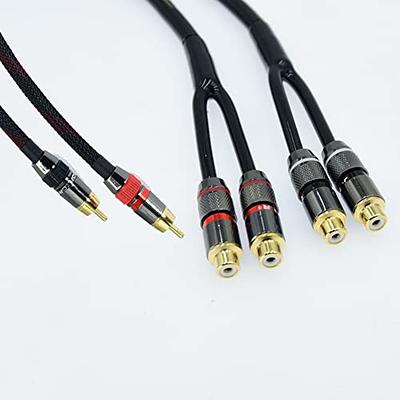 20FT Subwoofer Cable w/ Y Adaptor