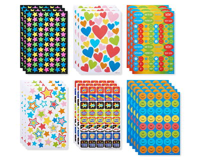 120 Pieces Teacher Stickers for Grading, Stickers for Students for Kids,  Good Job Stickers for Students, Reward Stickers