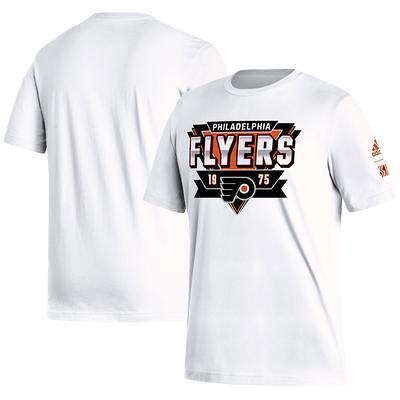 Fanatics Branded NHL Philadelphia Flyers Vintage Bi-Blend Grey Long Sleeve Shirt, Men's, XXL, Gray