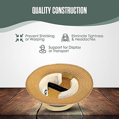 Houseables Hat Stretcher for Fitted Hats, One Size Fits All, Wooden, Heavy  Duty, Adjustable Jack Fitting Cowboy, Baseball, Straw, Womens Mens Caps,  Felt, Oval, Fedora, Cap Shaper and Maintainer Brown - Yahoo