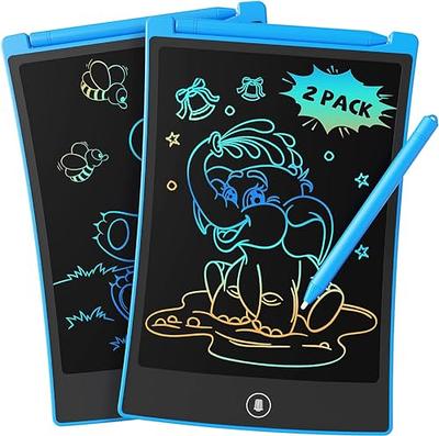 TEKFUN 2 Pack LCD Writing Tablet with Stylus, 8.5in Erasable Doodle Board  Mess Free Drawing Pad for Kids, Car Trip Educational Toys Birthday for 3 4  5 6 7 Girls Boys (2*Blue) - Yahoo Shopping